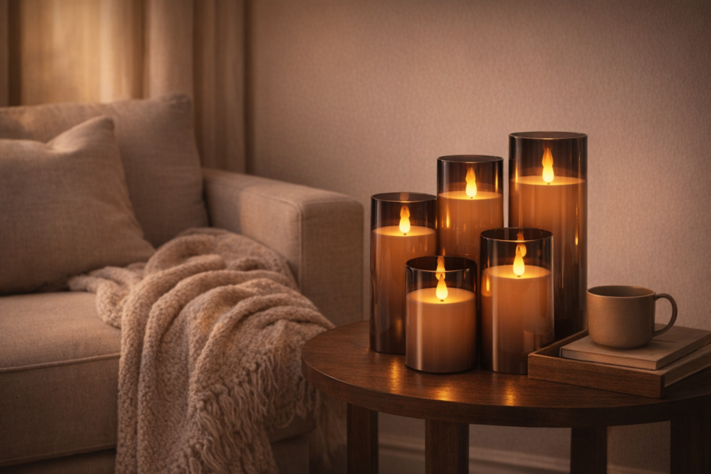 Homemory Flameless LED Candle Set