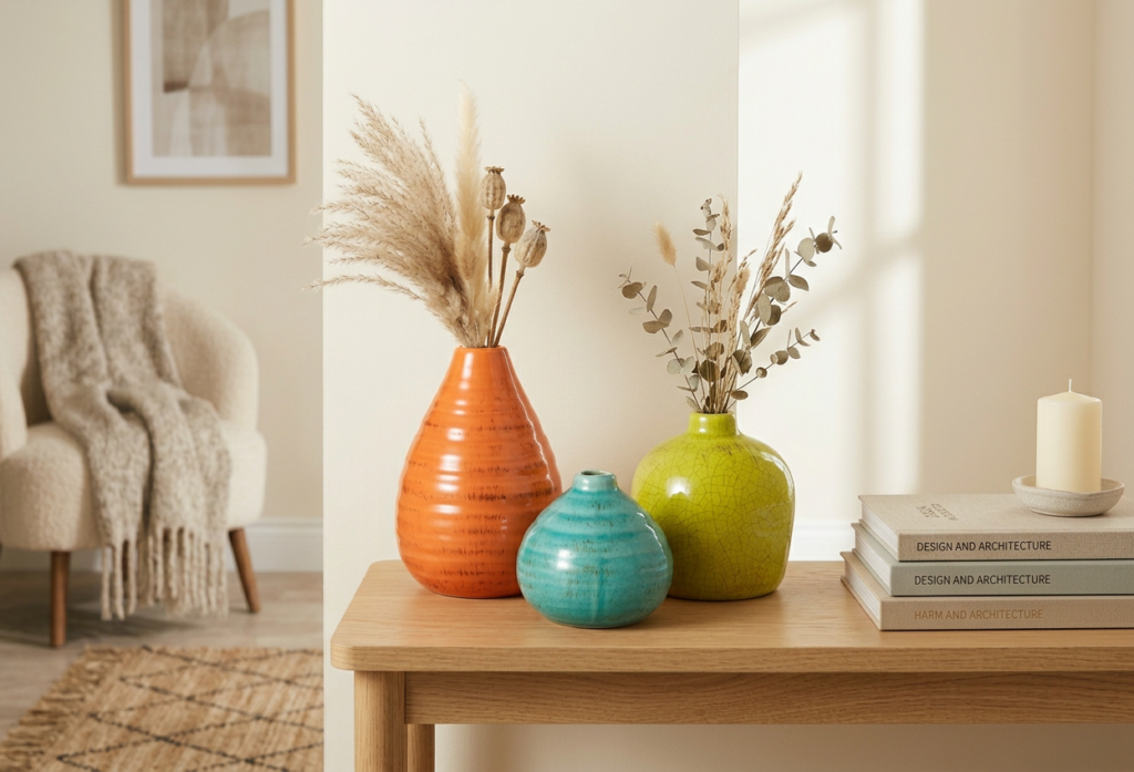 The Sullivans Elegant Ceramic Vase Set
